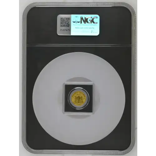 ND - 1/1000oz Switzerland Football Gold Coin - Chad G3000F - NGC MS70 (D-3)